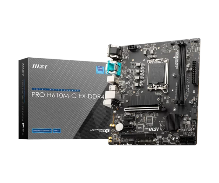 PRO H610M-C EX DDR4