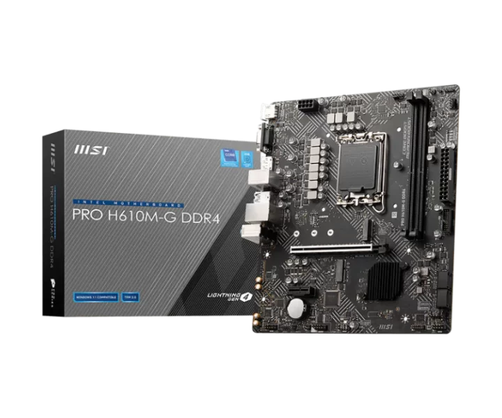 PRO H610M-G DDR4