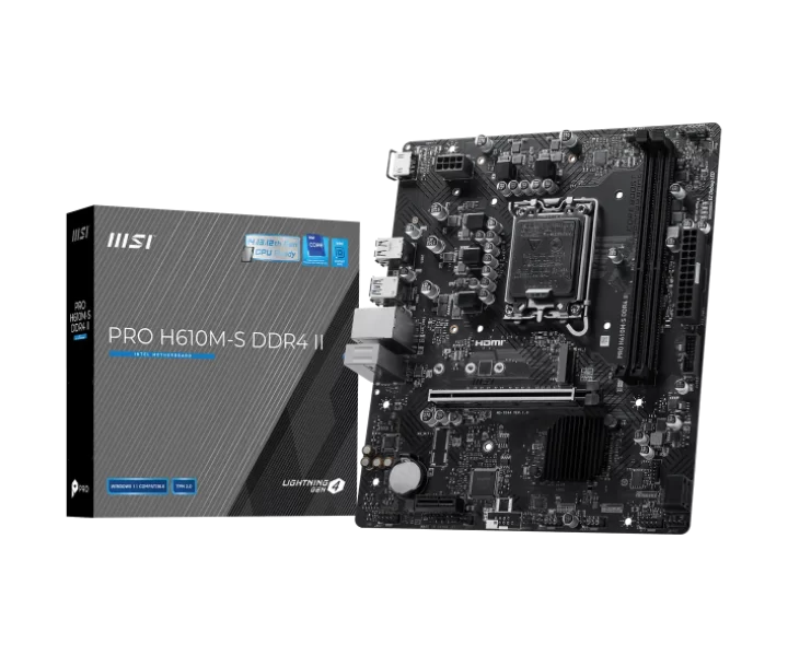 PRO H610M-S DDR4 II