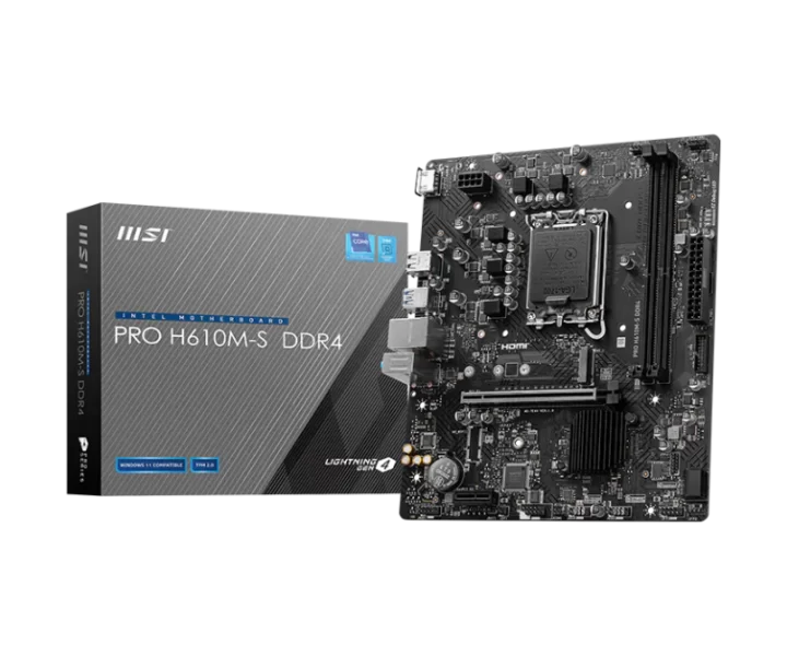 PRO H610M-S DDR4