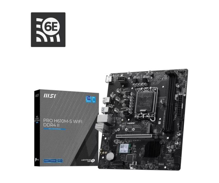 PRO H610M-S WIFI DDR4 II