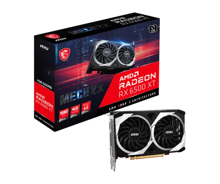Radeon RX 6500 XT MECH 2X 4G