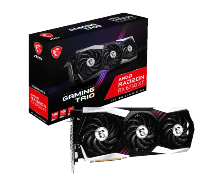 Radeon RX 6750 XT GAMING TRIO 12G