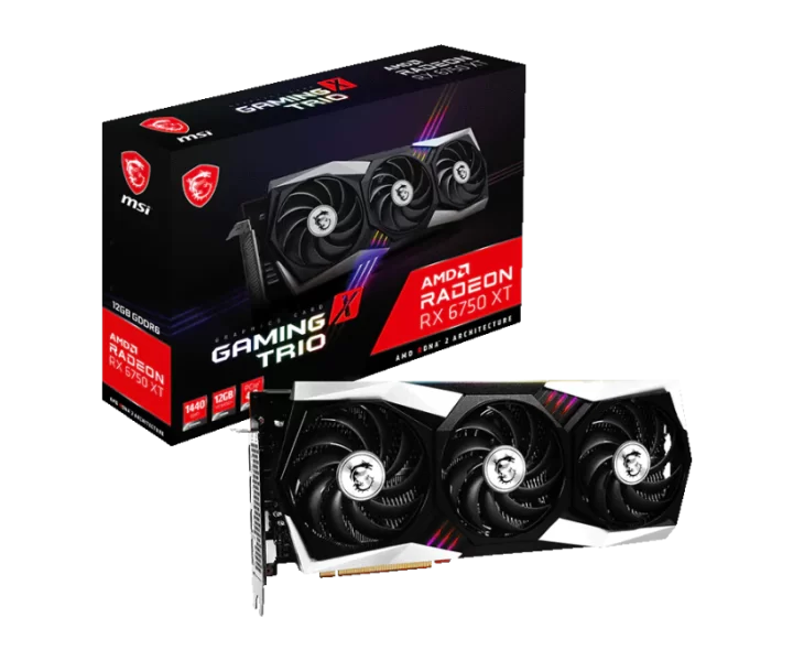 Radeon RX 6750 XT GAMING X TRIO 12G