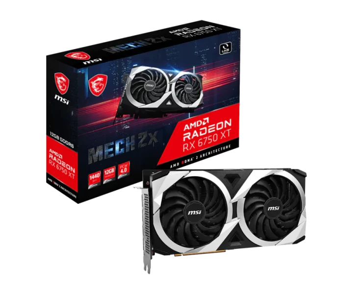 Radeon RX 6750 XT MECH 2X 12G