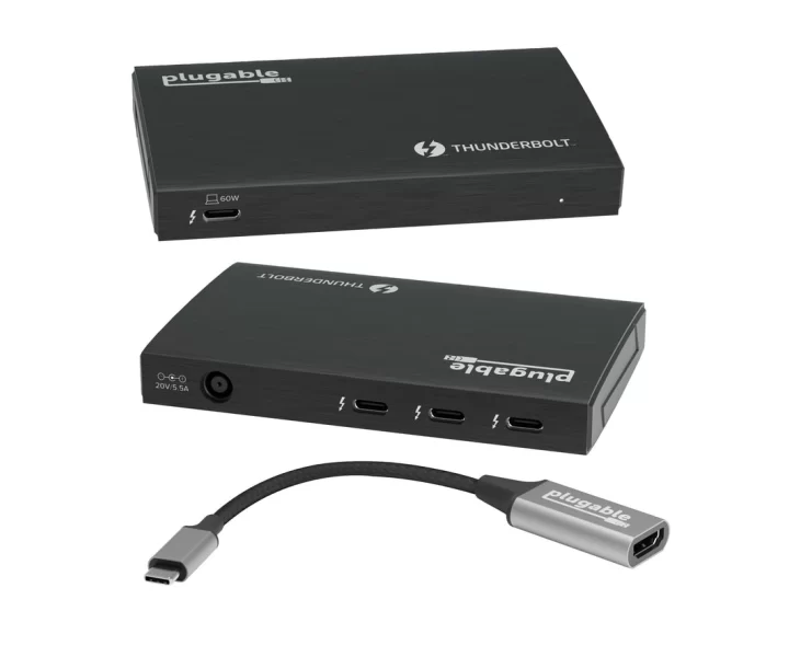 Plugable Thunderbolt 4 and USB4 Hub