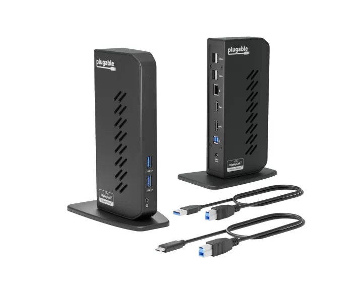 Plugable Dual Monitor Universal Docking Station