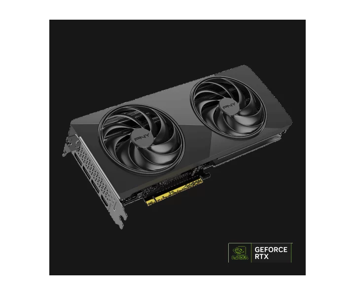 PNY GeForce RTX 5070 Dual-Fan Slim Overclocked Graphics Card