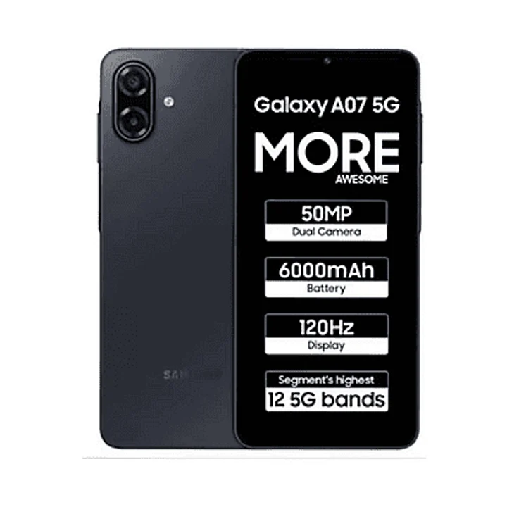 Samsung Galaxy A07 5G Android 4 GB 128 GB doğrulanmış ürün görseli 2