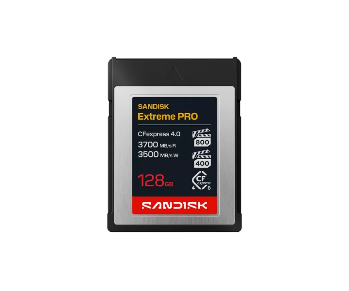 SANDISK Extreme PRO CFexpress™ 4.0 Type B Card 128GB