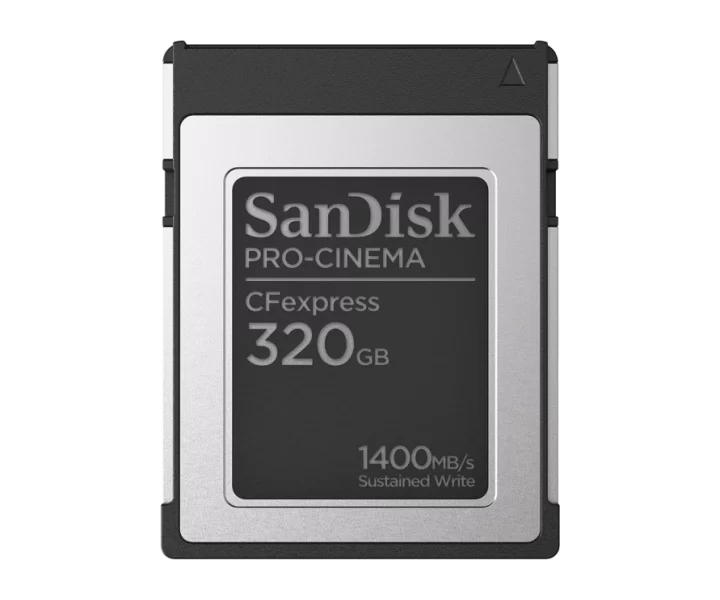 SanDisk PRO-CINEMA CFexpress™ Type B Memory Card 320GB