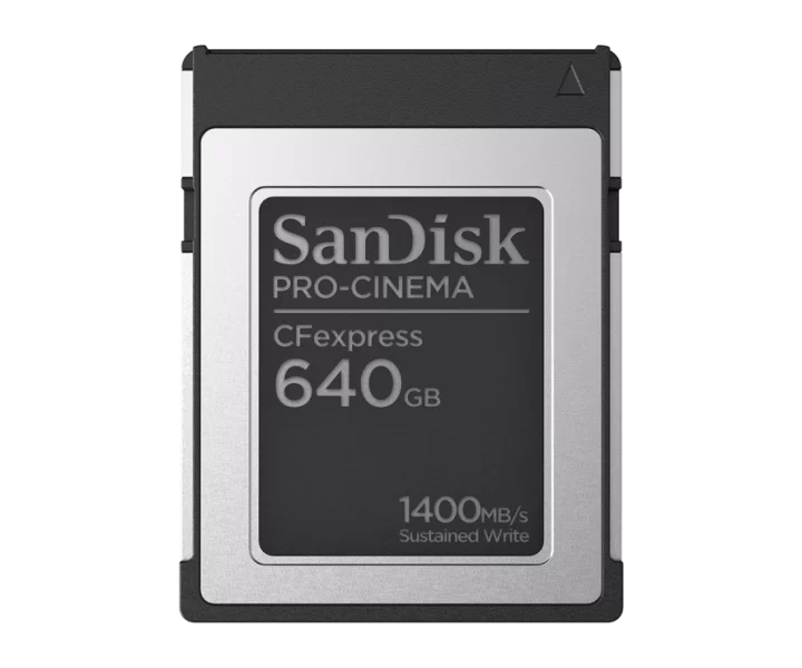 SanDisk PRO-CINEMA CFexpress™ Type B Memory Card 640GB