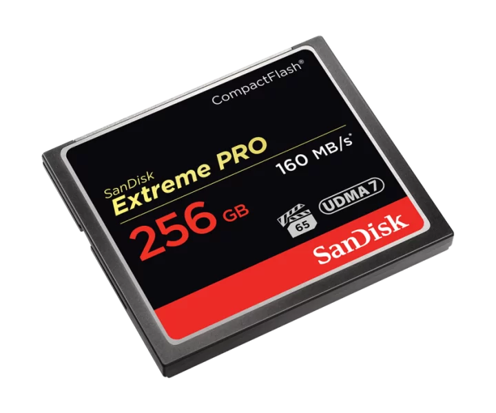 Extreme Pro CompactFlash Memory Card 256GB
