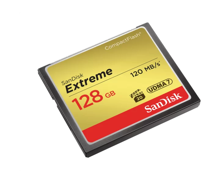 Extreme CompactFlash Memory Card 128GB