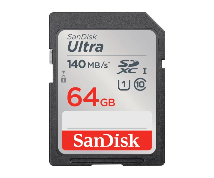 SanDisk Ultra® SDHC™ UHS-I card and SDXC™ UHS-I card 64GB