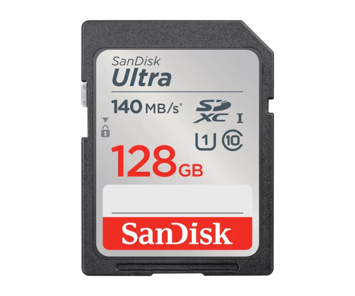 SanDisk Ultra® SDHC™ UHS-I card and SDXC™ UHS-I card 128GB