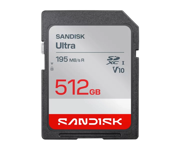 SANDISK Ultra SDHC™ UHS-I and SDXC™ UHS-I Card 512GB