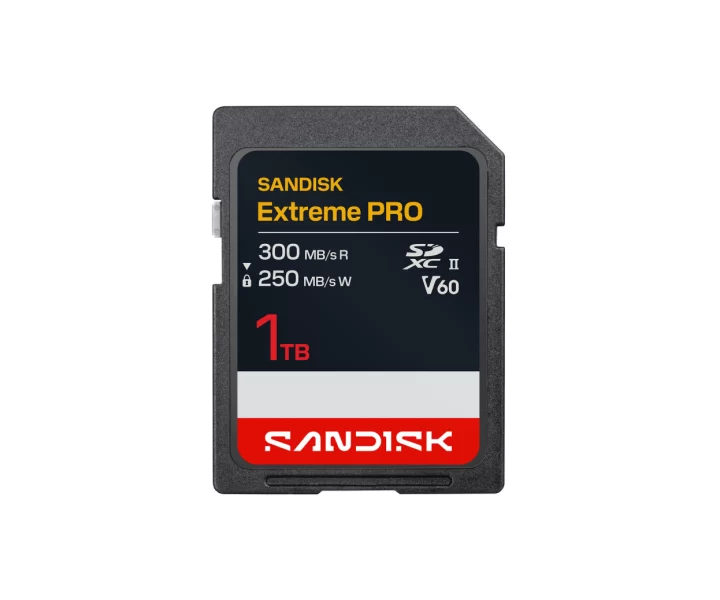 SANDISK Extreme PRO SDXC™ UHS-II V60 Card 1TB