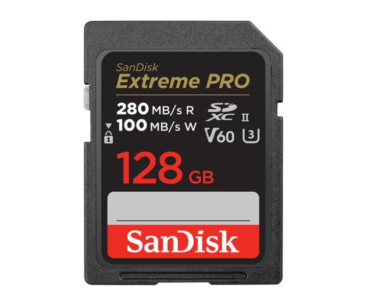 SanDisk Extreme PRO SDXC™ UHS-II Card 128GB