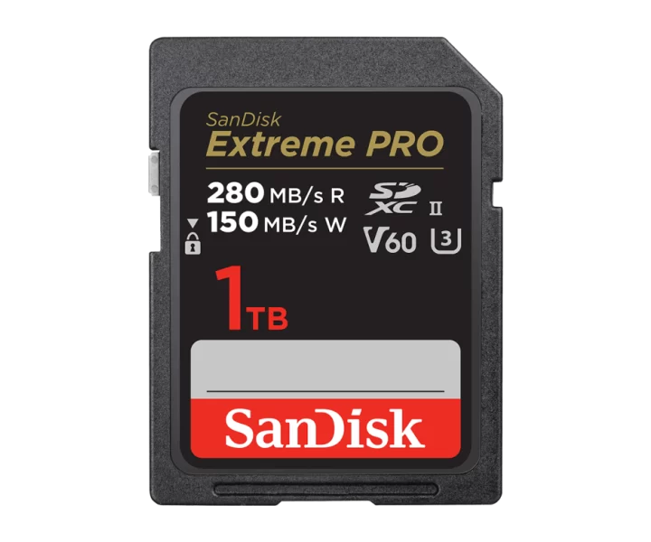 SanDisk Extreme PRO SDXC™ UHS-II Card 1TB