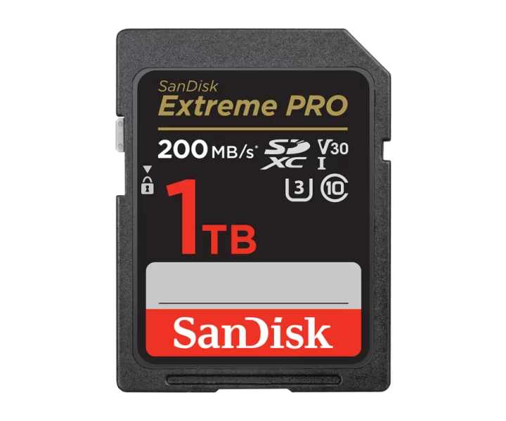 SanDisk Extreme PRO SDHC™ And SDXC™ UHS-I Card 1TB