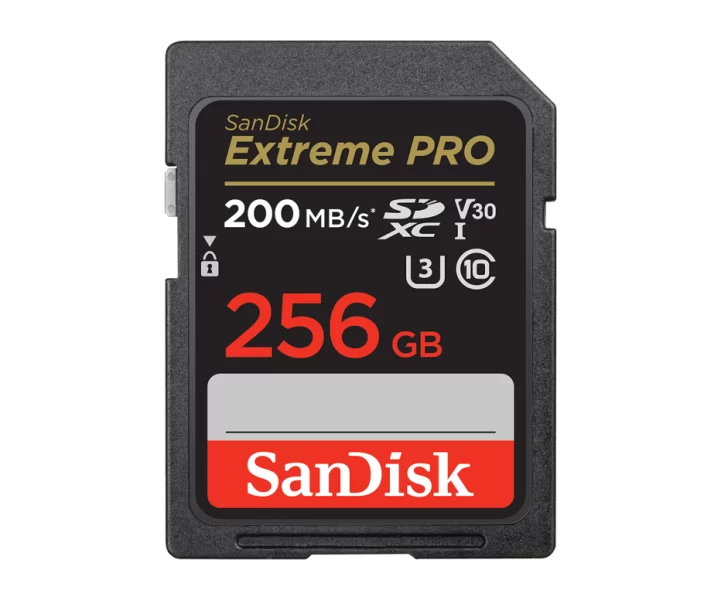 SanDisk Extreme PRO SDHC™ And SDXC™ UHS-I Card 256GB