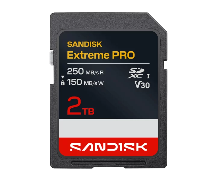 SANDISK Extreme PRO SD UHS-I Card 2TB