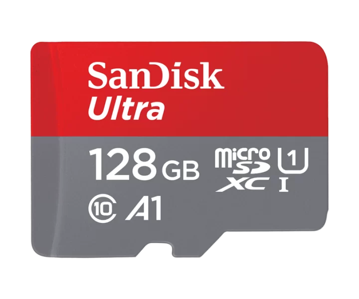 SanDisk Ultra microSD with SD Adapter 128GB
