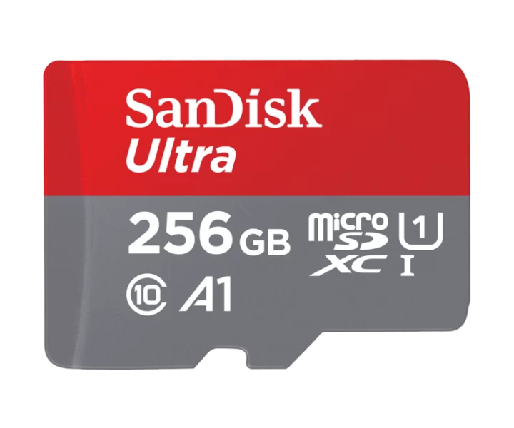 SanDisk Ultra microSD with SD Adapter 256GB