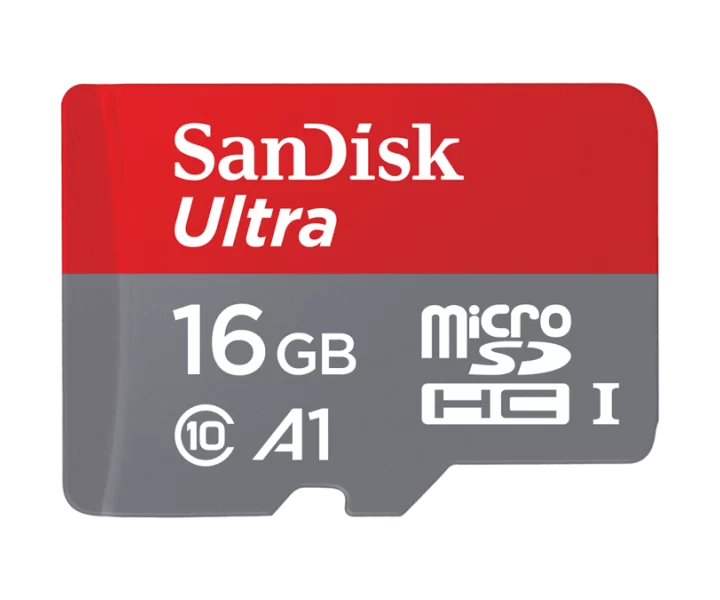 SanDisk Ultra microSD with SD Adapter 16GB