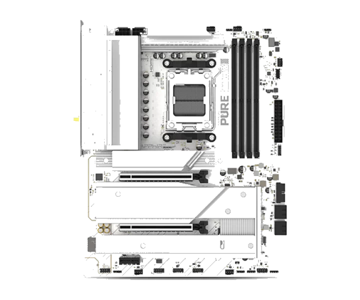 SAPPHIRE PURE X870A WIFI 7 52122-02-40G