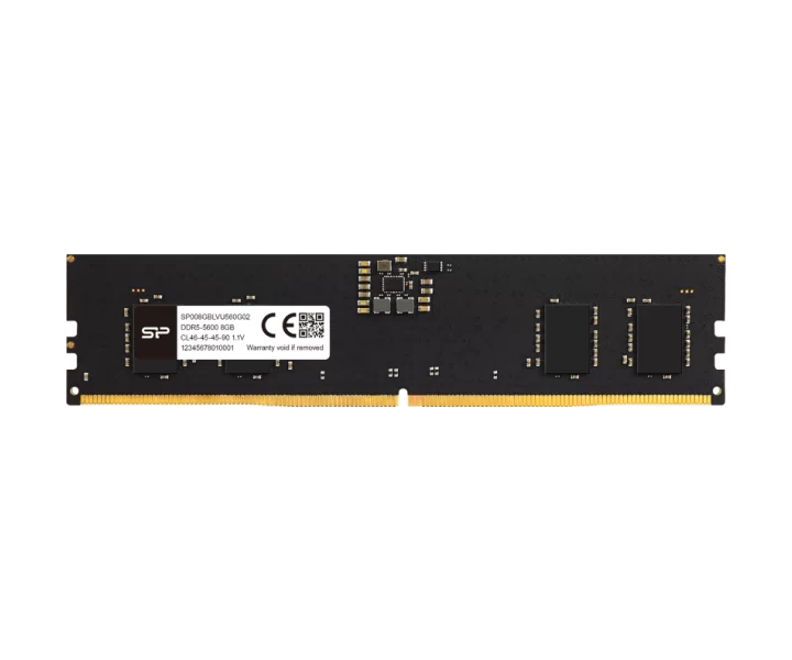 Silicon Power SP DDR5 UDIMM 8GB (1x8GB) 5600MT/s CL46 SP008GBLVU560G02