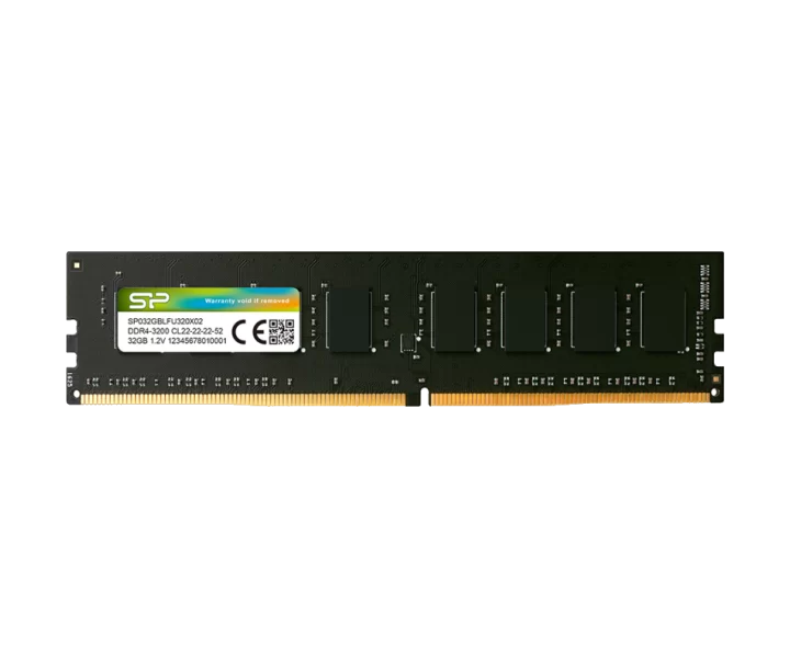 Silicon Power SP DDR4 UDIMM 32GB (1x32GB) 3200MT/s CL22 SP032GBLFU320X02