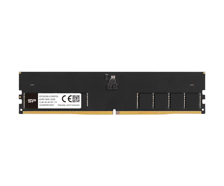 Silicon Power SP DDR5 UDIMM 32GB (1x32GB) 5600MT/s CL46 SP032GBLVU560F02