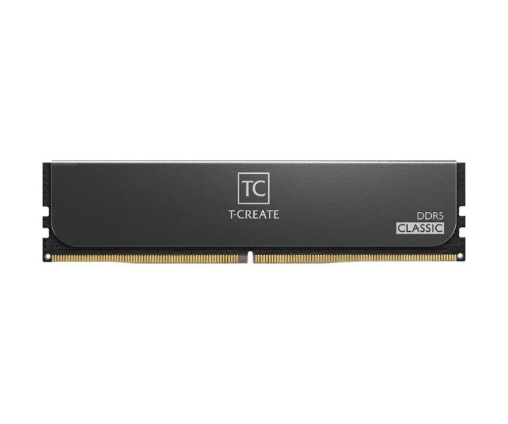 TEAMGROUP CLASSIC DDR5 DESKTOP MEMORY BLACK 16GB(1x16GB) 5600MHz CL46 CTCCD516G5600HC4601