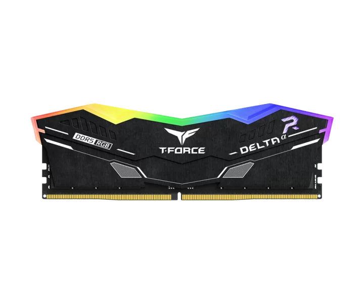 TEAMGROUP DELTAα RGB DDR5 DESKTOP MEMORY BLACK (FOR AMD EXPO) 16GB(1x16GB) 7000MHz CL34 FF7D516G7000HC34A01