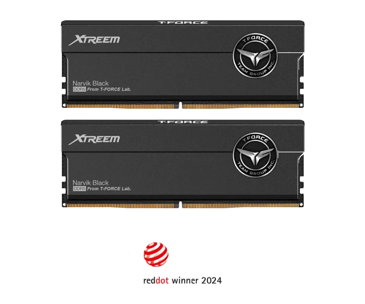 TEAMGROUP XTREEM DDR5 DESKTOP MEMORY BLACK 48GB(2x24GB) 7200MHz CL34 FFXD548G7200HC34ADC01