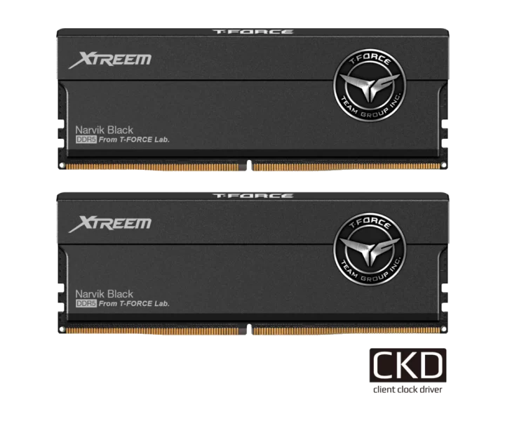 TEAMGROUP XTREEM CKD DDR5 DESKTOP MEMORY BLACK 48GB(2x24GB) 8400MHz CL42 FFXD548G8400HC42BDC-CU01