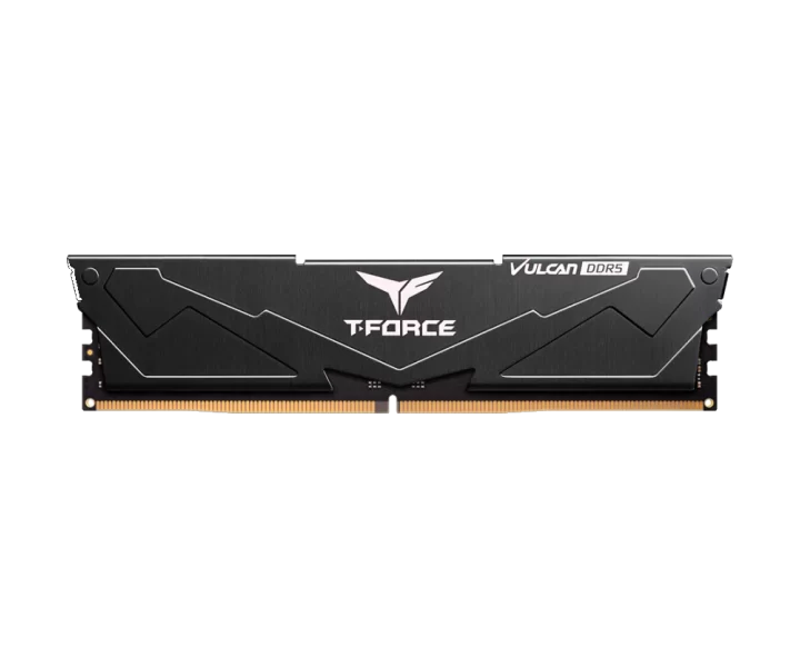 TEAMGROUP VULCAN DDR5 DESKTOP MEMORY BLACK 16GB(1x16GB) 6000MHz CL32 FLBD516G6000HC3201