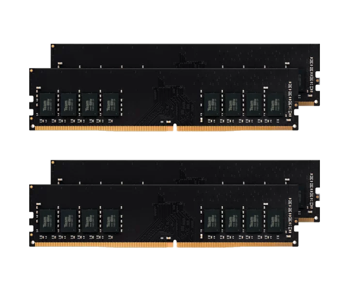 TEAMGROUP ELITE DDR4 DESKTOP MEMORY 16GB(4x4GB) 2666MHz CL19 TED416G2666C19QC01