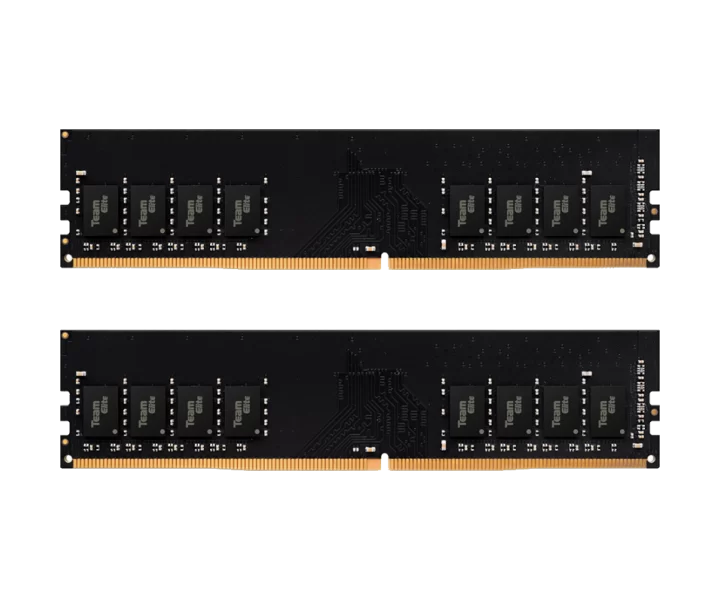 TEAMGROUP ELITE DDR4 DESKTOP MEMORY 32GB(2x16GB) 2666MHz CL19 TED432G2666C19DC01