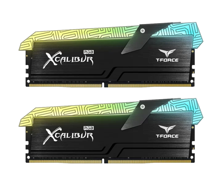 TEAMGROUP XCALIBUR RGB DDR4 DESKTOP MEMORY Special Edition 32GB(2x16GB) 3600MHz CL18 TF6D432G3600HC18JDC01