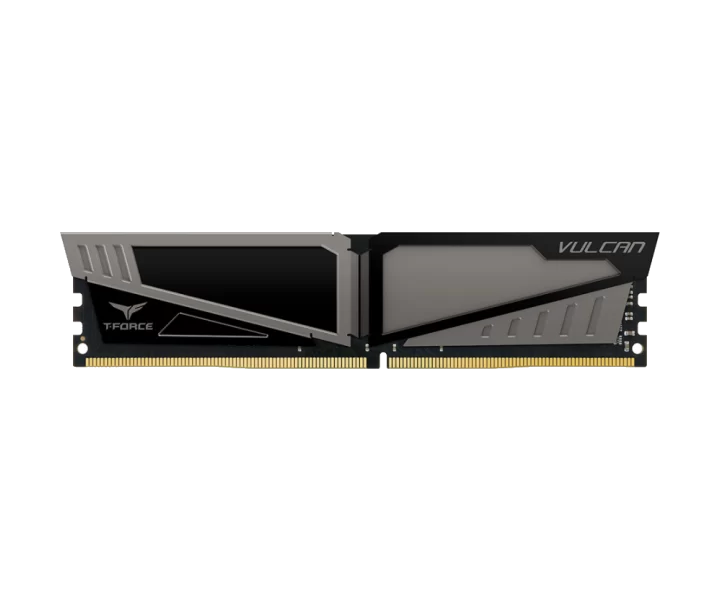 TEAMGROUP VULCAN DDR4 DESKTOP MEMORY GRAY 8GB(1x8GB) 2400MHz CL16 TLGED48G2400HC1601