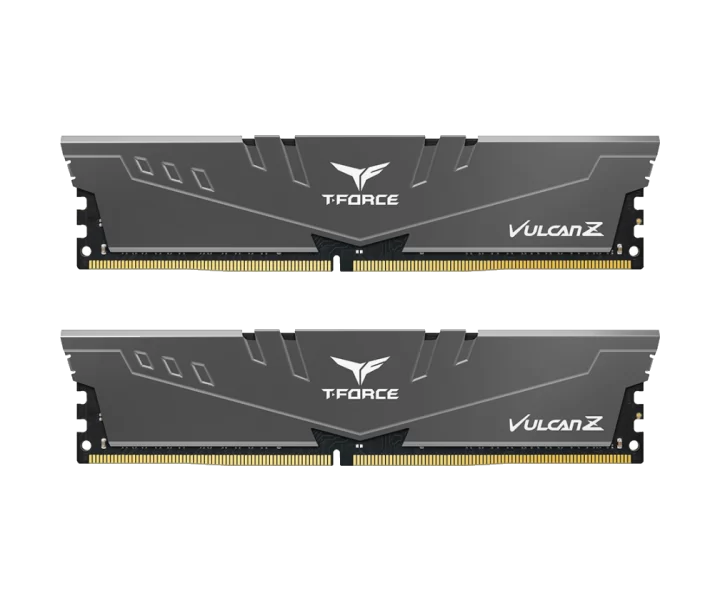 TEAMGROUP VULCAN Z DDR4 DESKTOP MEMORY GRAY 16GB(2x8GB) 4000MHz CL18 TLZGD416G4000HC18JDC01