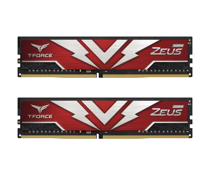 TEAMGROUP ZEUS DDR4 DESKTOP MEMORY 16GB(2x8GB) 2666MHz CL19 TTZD416G2666HC19DC01