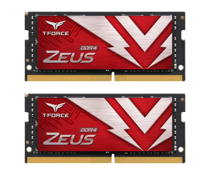 TEAMGROUP ZEUS DDR4 LAPTOP MEMORY 16GB(2x8GB) 3200MHz CL22 TTZD416G3200HC22DC-S01