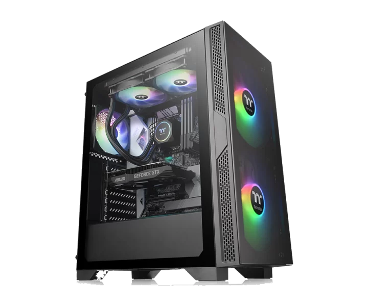 Thermaltake Versa T25 Tempered Glass Mid-Tower Chassis