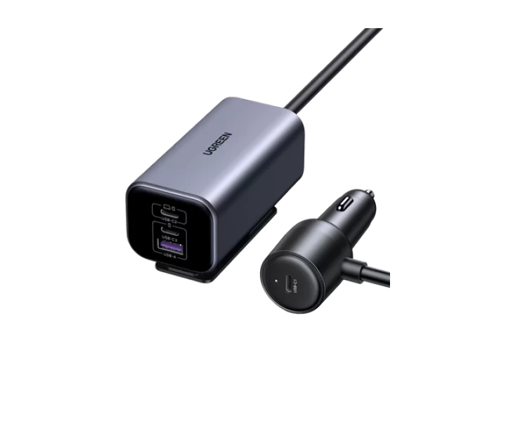 UGREEN 130W 4-Port GaN Car Charger