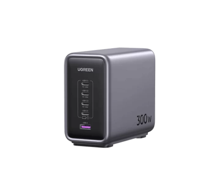 UGREEN Nexode 300W GaN Wall USB-C Charger 5 Ports