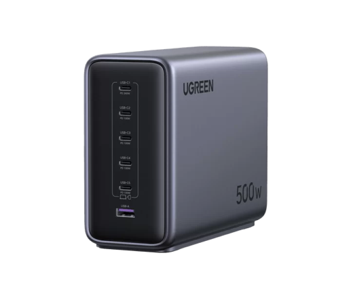 UGREEN Nexode 500W 6-Port GaN Desktop Fast Charger